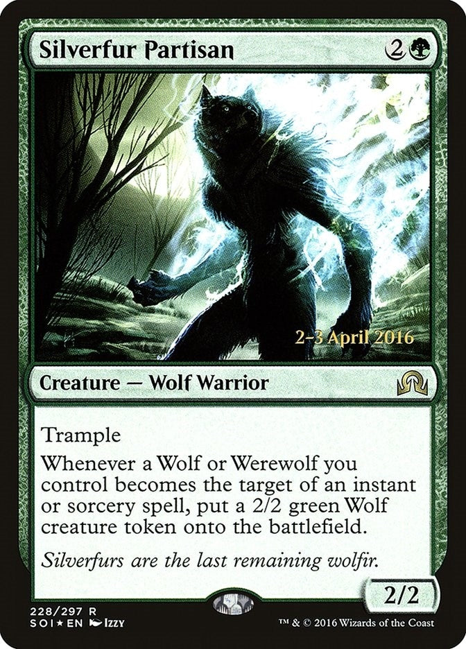 Silverfur Partisan (228) [PRE] - MTG Single