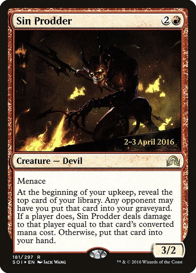 Sin Prodder (181) [PRE] - MTG Single
