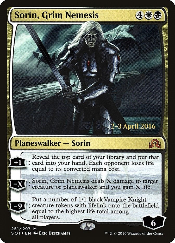 Sorin Grim Nemesis (251) [PRE] - MTG Single