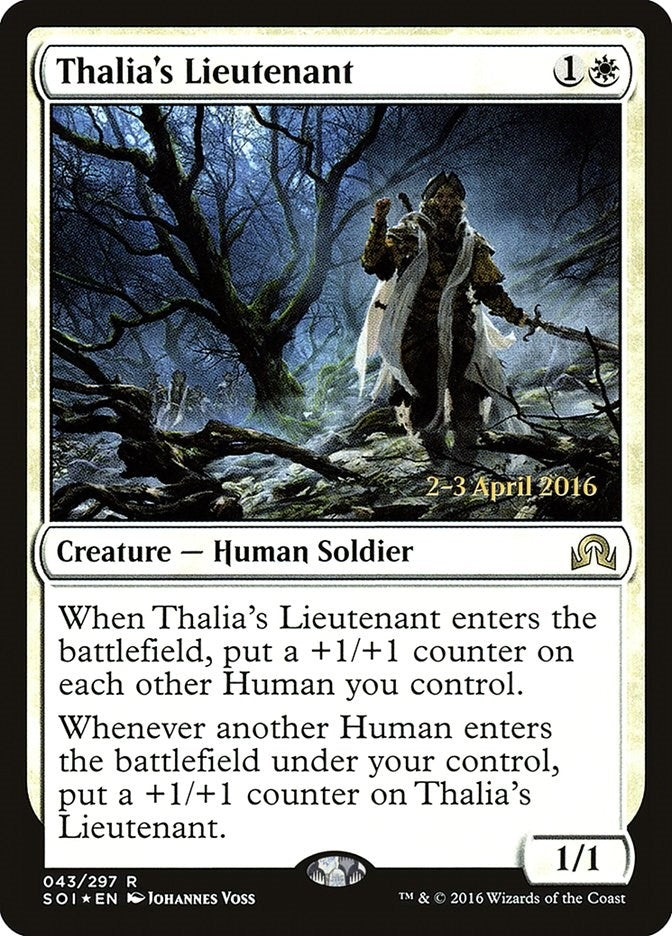 Thalia’s Lieutenant (43) [PRE] - MTG Single