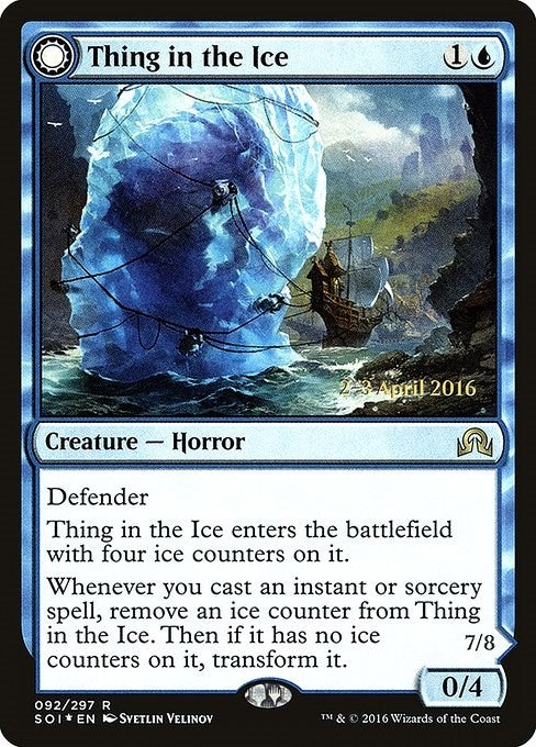 Thing in the Ice (92) [PRE] - MTG Single