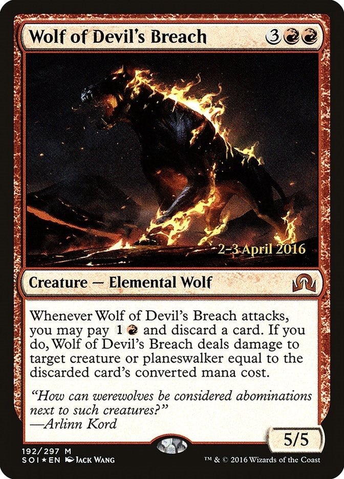 Wolf of Devil’s Breach (192) [PRE] - MTG Single