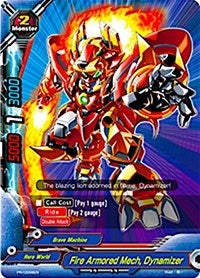 Fire Armored Mech Dynamizer (88) [PR] - Future Card BuddyFight Single
