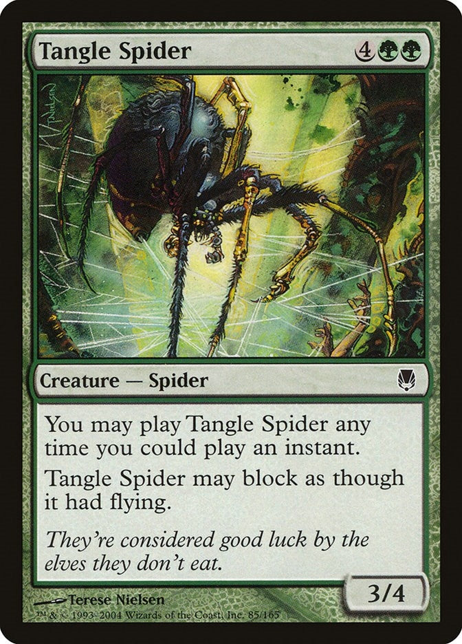 Tangle Spider (85) [DST] - MTG Single