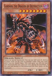 Gandora the Dragon of Destruction (1005) (MIL1) - YuGiOh Single