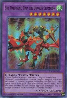 Sky Galloping Gaia the Dragon Champion (1010) (MIL1) - YuGiOh Single