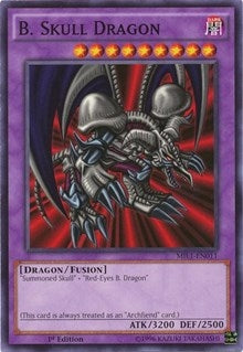 B. Skull Dragon (1011) (MIL1) - YuGiOh Single