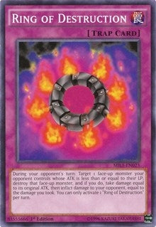 Ring of Destruction (1023) (MIL1) - YuGiOh Single
