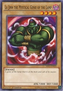 La Jinn the Mystical Genie of the Lamp (1029) (MIL1) - YuGiOh Single