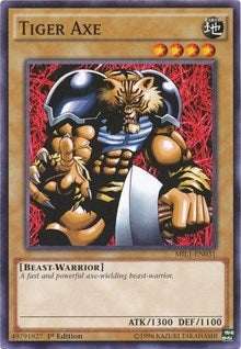 Tiger Axe (1031) (MIL1) - YuGiOh Single