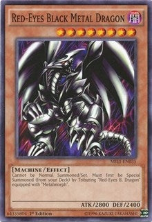 Red-Eyes Black Metal Dragon (1035) (MIL1) - YuGiOh Single
