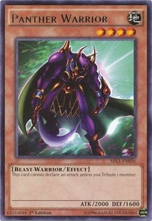 Panther Warrior (1036) (MIL1) - YuGiOh Single