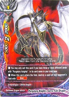 Purgatory Knights Curse Falx Dragon (112) [PR] - Future Card BuddyFight Single