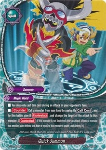 Quick Summon (10058) [BT01] - Future Card BuddyFight Single