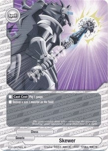 Skewer (10070) [BT01] - Future Card BuddyFight Single