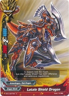 Latale Shield Dragon (10077) [BT01] - Future Card BuddyFight Single