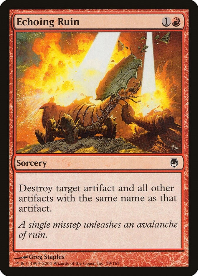 Echoing Ruin (59) [DST] - MTG Single