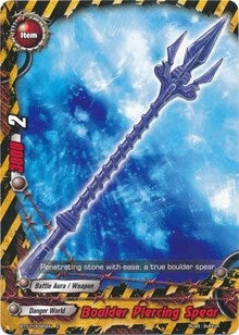 Boulder Piercing Spear (10095) [BT01] - Future Card BuddyFight Single