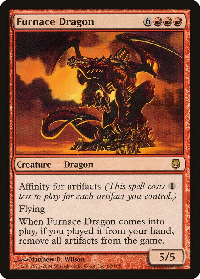 Furnace Dragon (62) [DST] - MTG Single