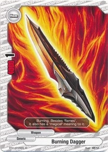 Burning Dagger (10104) [BT01] - Future Card BuddyFight Single