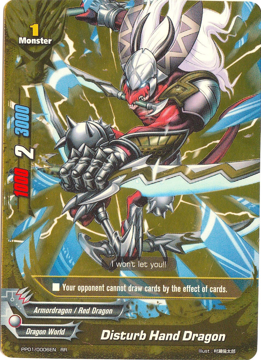 Disturb Hand Dragon (10006) [PP01] - Future Card BuddyFight Single