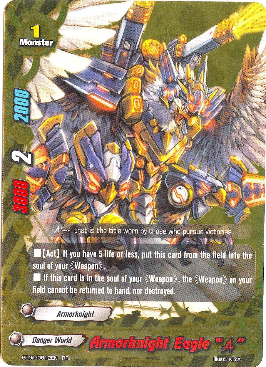 Armorknight Eagle ’A’ (10012) [PP01] - Future Card BuddyFight Single