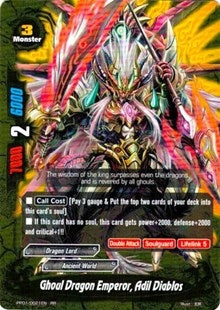 Ghoul Dragon Emperor Adil Diablos (10021) [PP01] - Future Card BuddyFight Single