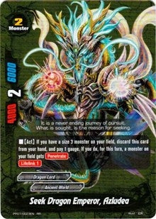 Seek Dragon Emperor Azludea (10023) [PP01] - Future Card BuddyFight Single
