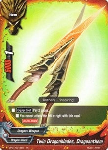 Twin Dragonblades Dragoanthem (10013) [CP01] - Future Card BuddyFight Single