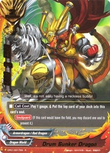 Drum Bunker Dragon (10017) [CP01] - Future Card BuddyFight Single