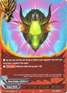 Green Dragon Shield (10023) [CP01] - Future Card BuddyFight Single