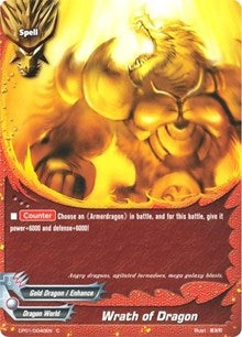 Wrath of Dragon (10040) [CP01] - Future Card BuddyFight Single