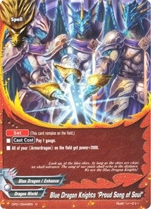 Blue Dragon Knights ’Proud Song of Soul’ (10043) [CP01] - Future Card BuddyFight Single