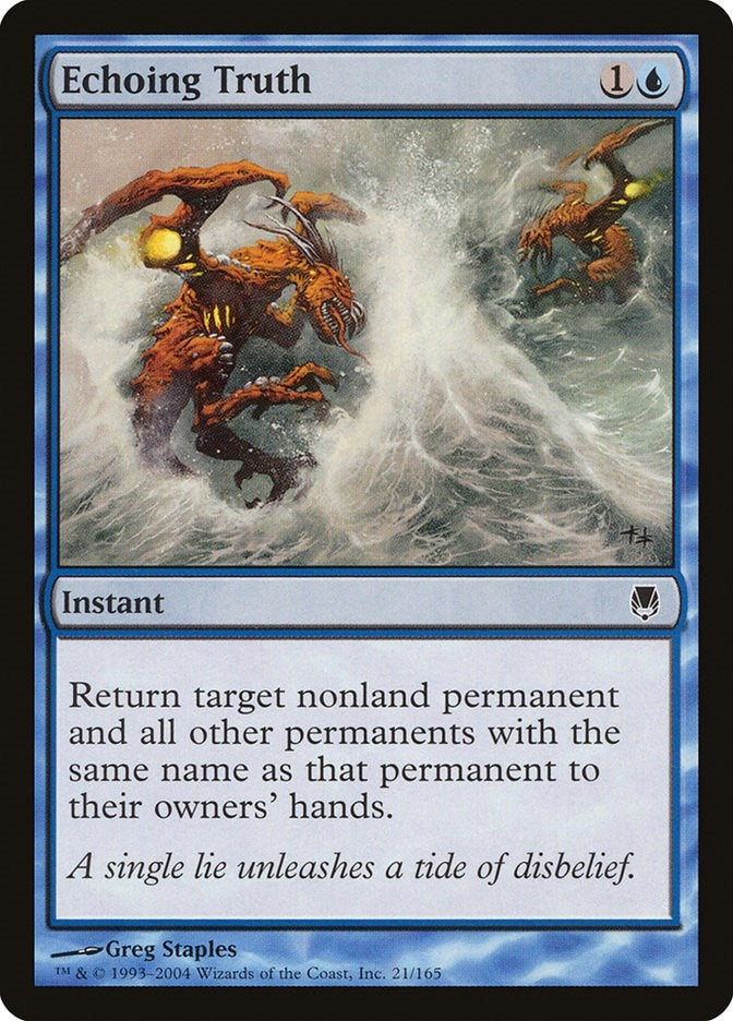 Echoing Truth (21) [DST] - MTG Single