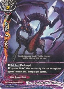 There is Only Death Dalleon (60002) [TD06] - Future Card BuddyFight Single