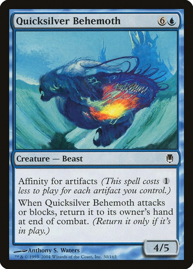 Quicksilver Behemoth (30) [DST] - MTG Single