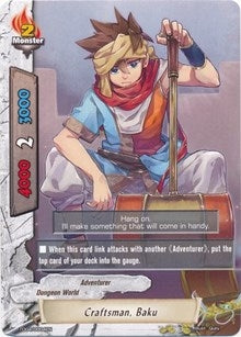 Craftsman Baku (40004) [TD04] - Future Card BuddyFight Single
