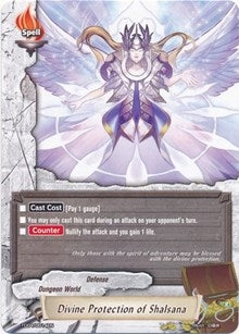 Divine Protection of Shalsana (40014) [TD04] - Future Card BuddyFight Single