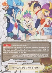 Mission Card ’Form a Party!’ (40015) [TD04] - Future Card BuddyFight Single