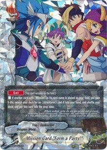 Mission Card ’Form a Party!’ (Foil) (40015) [TD04] - Future Card BuddyFight Single