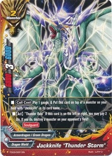 Jackknife ’Thunder Storm’ (30001) [TD03] - Future Card BuddyFight Single