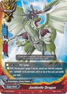 Jackknife Dragon (30004) [TD03] - Future Card BuddyFight Single