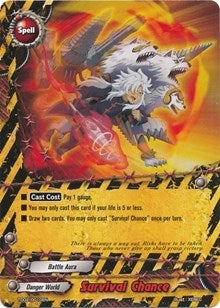 Survival Chance (20010) [TD02] - Future Card BuddyFight Single