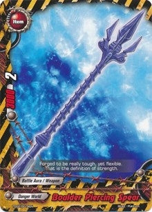 Boulder Piercing Spear (20014) [TD02] - Future Card BuddyFight Single