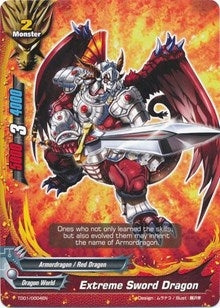 Extreme Sword Dragon (10004) [TD01] - Future Card BuddyFight Single