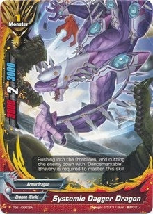 Systemic Dagger Dragon (10007) [TD01] - Future Card BuddyFight Single