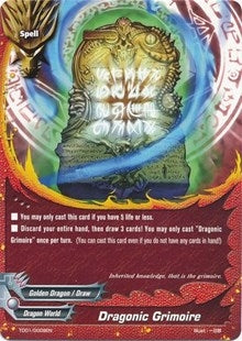 Dragonic Grimoire (10009) [TD01] - Future Card BuddyFight Single