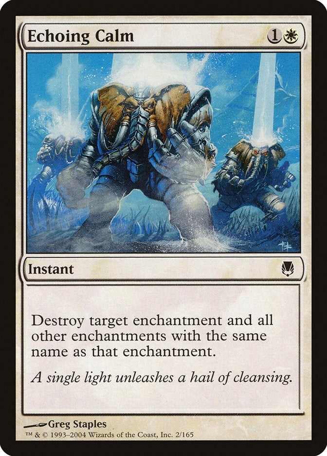 Echoing Calm (2) [DST] - MTG Single