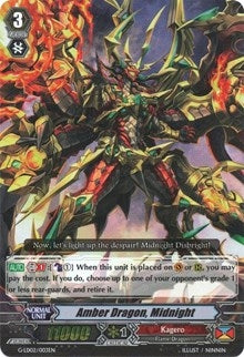 Amber Dragon Midnight (RRR Foil) (2003) [G-LD02] - Cardfight Vanguard Single