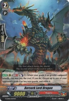 Berserk Lord Dragon (2007) [G-LD02] - Cardfight Vanguard Single